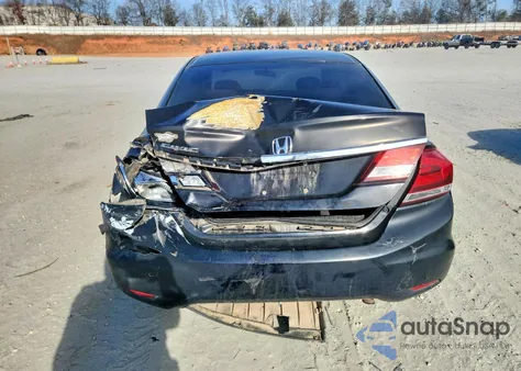 2013 Honda Civic Ex z USA, uszkodzony, nr VIN 2HGFB2F89DH555237